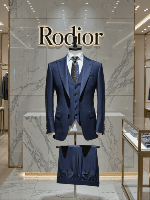 Dark Blue Suit Rodior