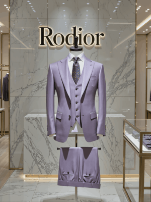 Light purple Suit Rodior