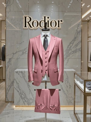 Light Pink Suit Rodior