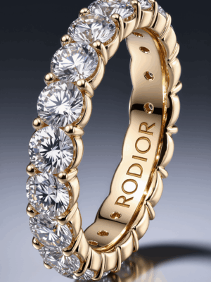 Unique Queen ring Rodior Diamand