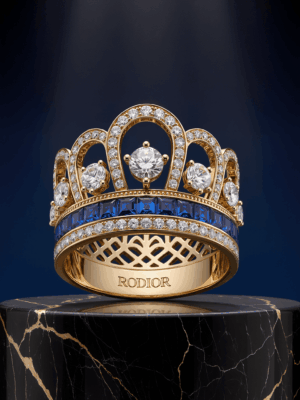 Unique Queen ring Rodior