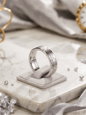 Wedding Ring Rodior white gold