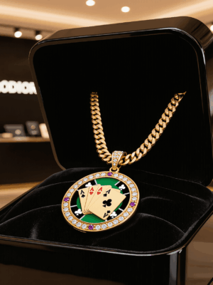 Poker Four Aces jewelry